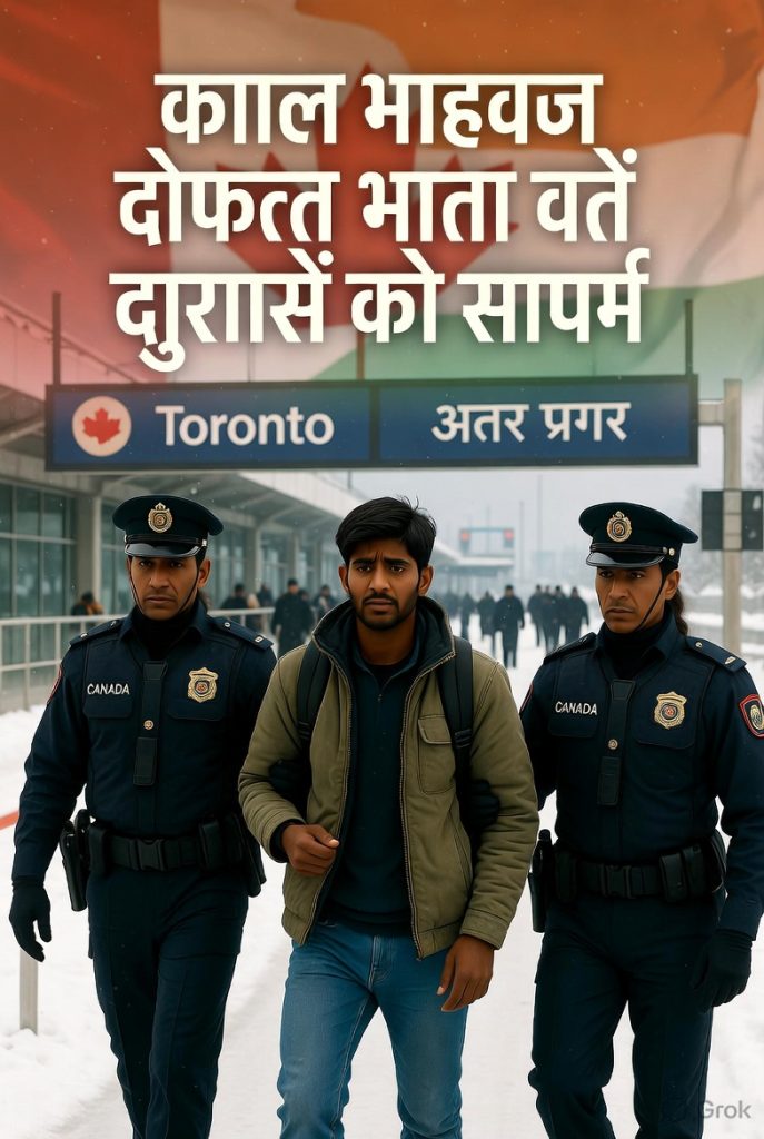 कनाडा में पकड़ा गया Aligarh का कोमल भारद्वाज – डंकी मारकर एक साल तक मेहनत की, अब घर लौट रहा है! 2 Komal Bhardwaj Arrested aligarh